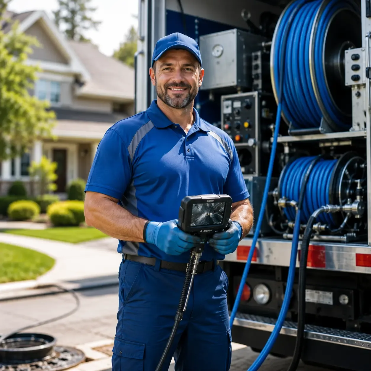 Local outdoor drain cleaning specialists in Giddings, TX